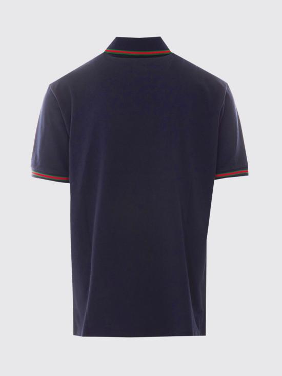 26SS 구찌 코튼 폴로 셔츠 795174XJEOX 4794 Blue - GUCCI
