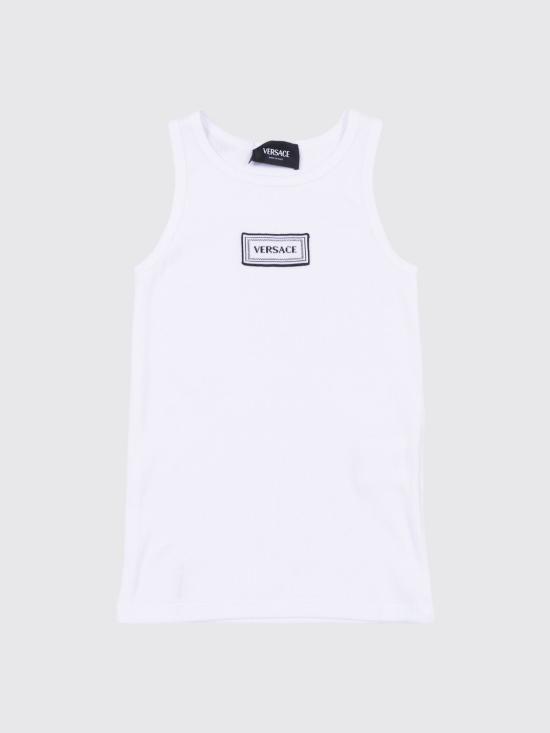 26SS [키즈] 베르사체 티셔츠 10227231A17576 2W020 White
