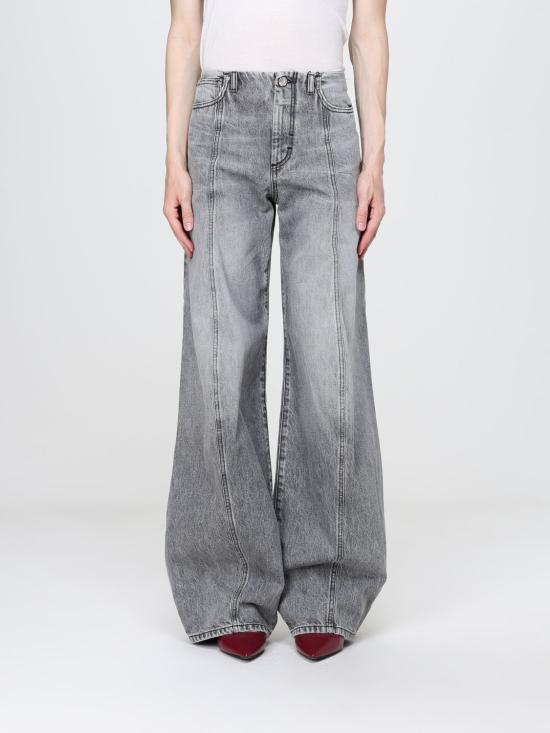 26SS 스포트막스 데님 팬츠 2612181105600 005 Black
