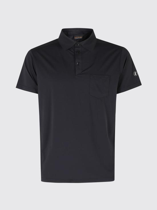 26SS 세이브더덕 폴로 티셔츠 DR0021MLOME22 10000 Black - SAVE THE DUCK