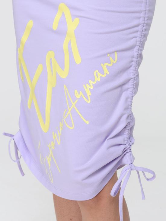 26SS 엠포리오 아르마니 롱 원피스 7W001062AF10373 UA057 Lilac - EMPORIO ARMANI
