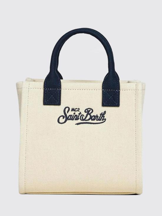 26SS 세인트바쓰 토트백 VANMD001 01867L White - MC2 SAINT BARTH