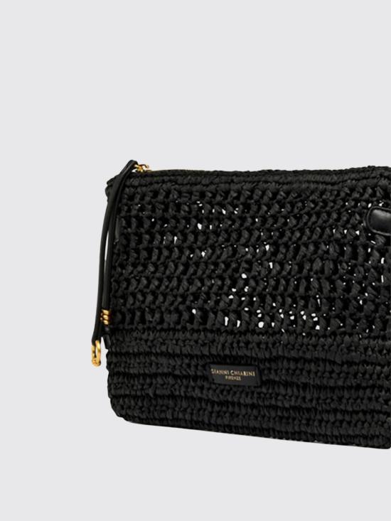 26SS 지아니 끼아리니 클러치/파우치 BS11950COMMSTRCRCH 001 Black - GIANNI CHIARINI