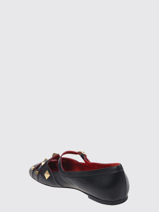 26SS 발렌티노 가라바니 플랫 슈즈 8W2S0PC3JYW 0NO Black - VALENTINO GARAVANI