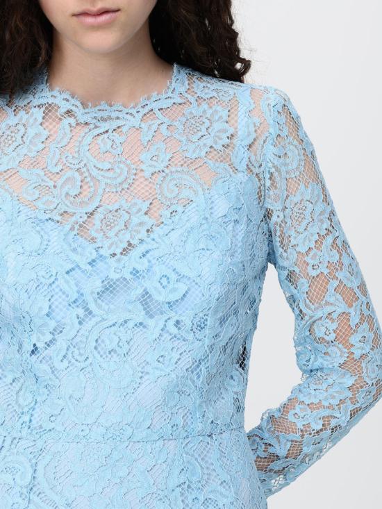 26SS 돌체앤가바나 롱 원피스 F6M0DTILMDR B6227 Gnawed Blue - DOLCE & GABBANA