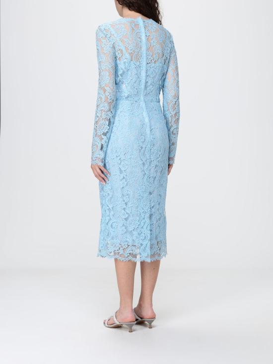 26SS 돌체앤가바나 롱 원피스 F6M0DTILMDR B6227 Gnawed Blue - DOLCE & GABBANA