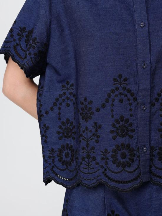 26SS 세인트바쓰 블라우스 CEM0001 01309L Blue - MC2 SAINT BARTH