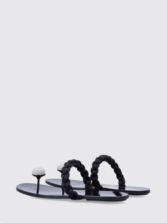 26SS 페드로 가르시아 뮬/슬리퍼 PIPA02 004 Black - PEDRO GARCIA