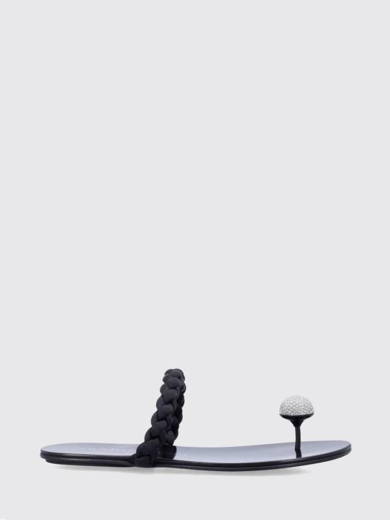 26SS 페드로 가르시아 뮬/슬리퍼 PIPA02 004 Black