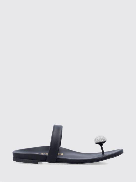 26SS 페드로 가르시아 뮬/슬리퍼 BRIA03 001 Black