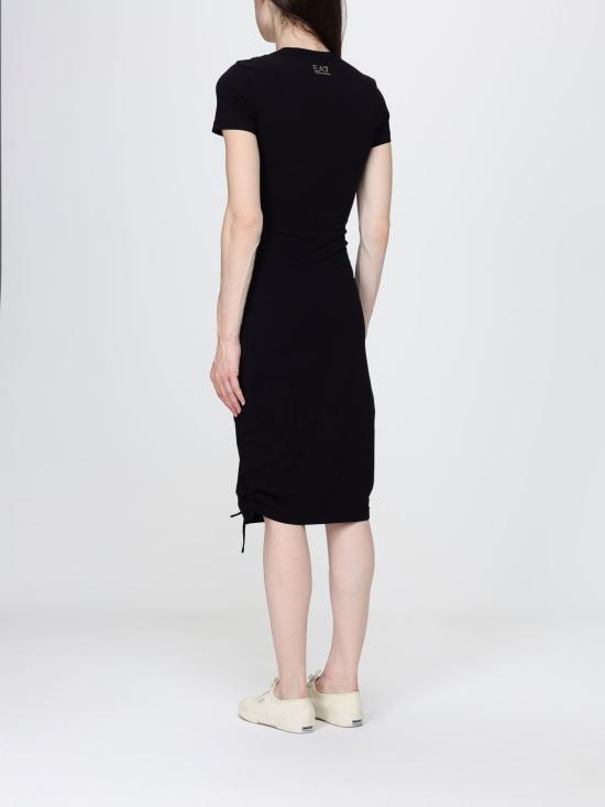 26SS 엠포리오 아르마니 롱 원피스 7W001062AF10373 UC001 Black - EMPORIO ARMANI