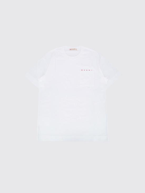 26SS [키즈] 마르니 티셔츠 M01415M00RFMT272U 0M100 White