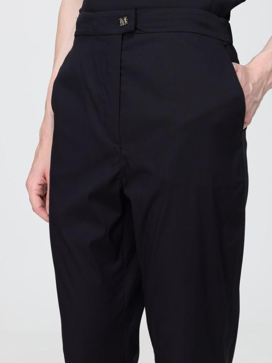 26SS 막스마라 스트레이트 팬츠 2616131029600 005 Black - MAX MARA