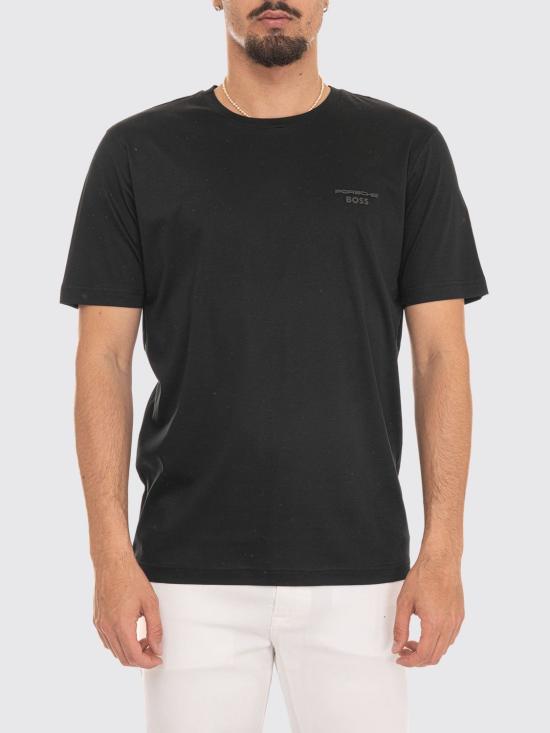 26SS 보스 반팔 티셔츠 50562696 001 Black