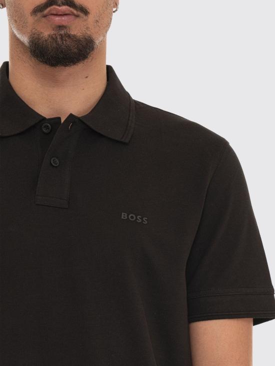 26SS 보스 폴로 티셔츠 50507813 001 Black - BOSS