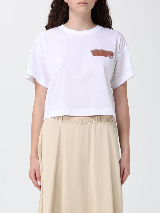 26SS 막스마라 반팔 티셔츠 2616941048600 001 White