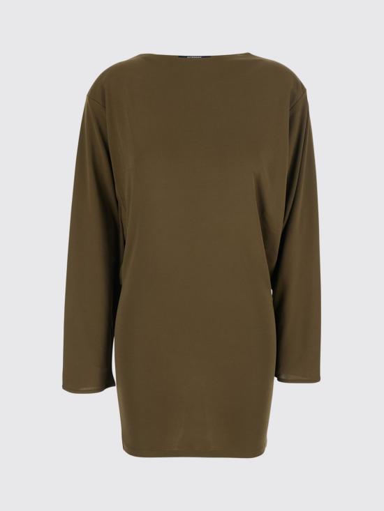 26SS 자크뮈스 롱 원피스 26EDRW00823AJ00253 580 Green - JACQUEMUS