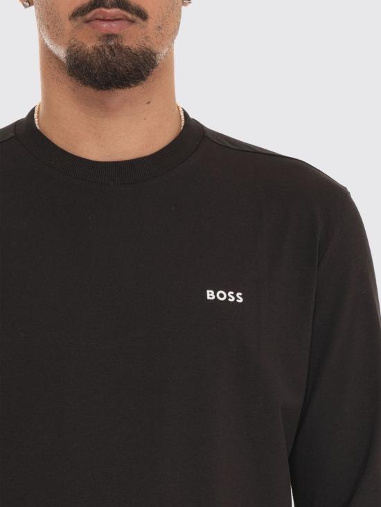 26SS 보스 긴팔 티셔츠 50506365 001 Black - BOSS