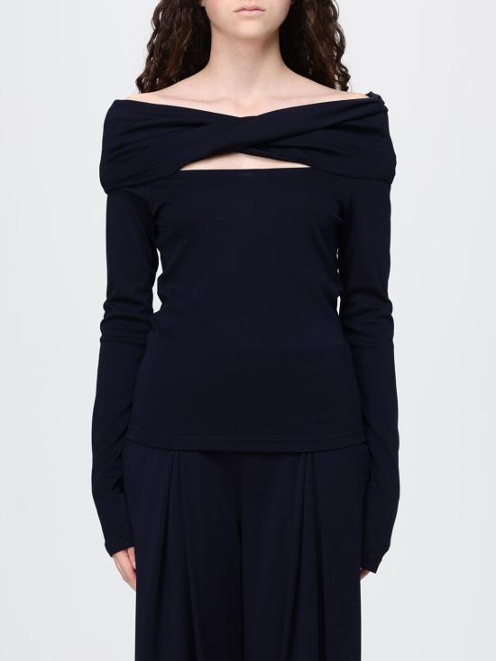 26SS 막스마라 긴팔 티셔츠 2611941028600 004 Navy