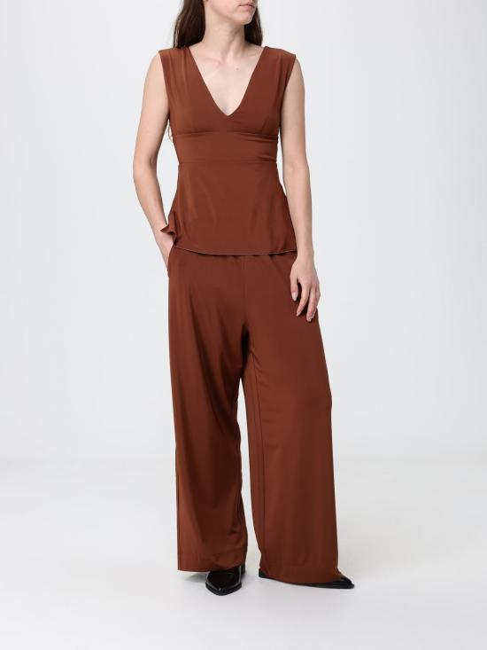 26SS 막스마라 팔라초 팬츠 2616781019600 005 Brown - MAX MARA