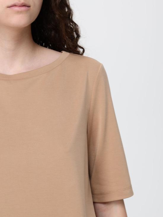 26SS 막스마라 반팔 티셔츠 2616941068600 001 Camel - MAX MARA