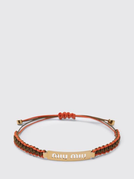 26SS 미우미우 팔찌 5IB7822IHJ F05D2 Yellow Gold
