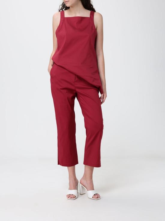 26SS 막스마라 스트레이트 팬츠 2616131029600 012 Red - MAX MARA