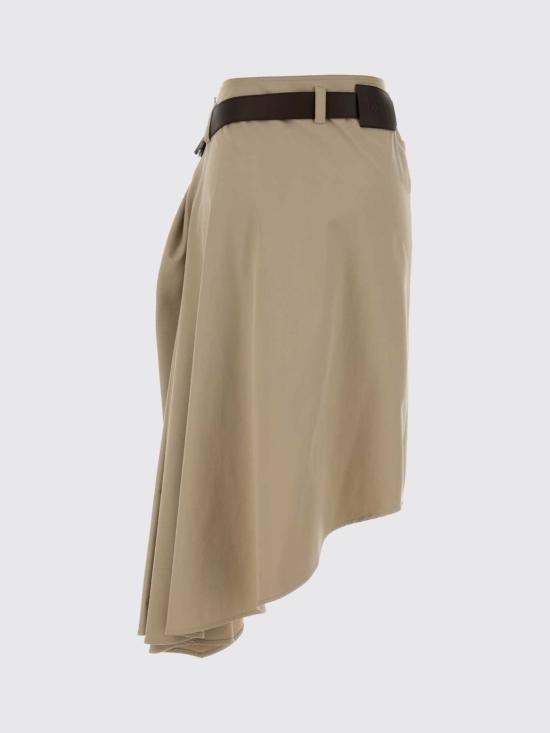 26SS 로에베 미디 스커트 S359Y08XAV Beige - LOEWE