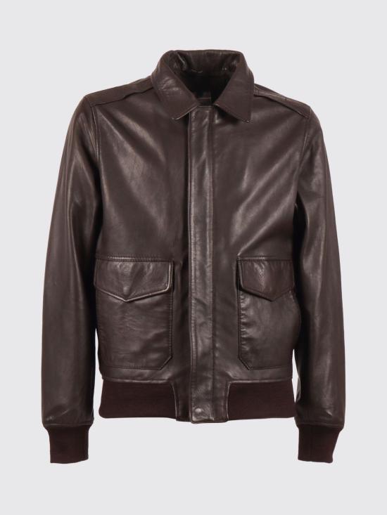 26SS 쇼트N.Y.C 가죽 자켓 19026LCFLIGHTWX Brown - SCHOTT N.Y.C