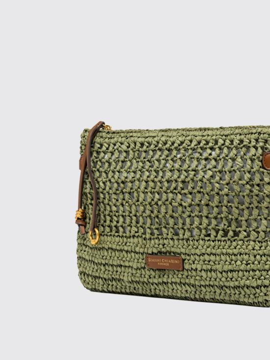 26SS 지아니 끼아리니 클러치/파우치 BS11950COMMSTRCRCH 11730 Green - GIANNI CHIARINI