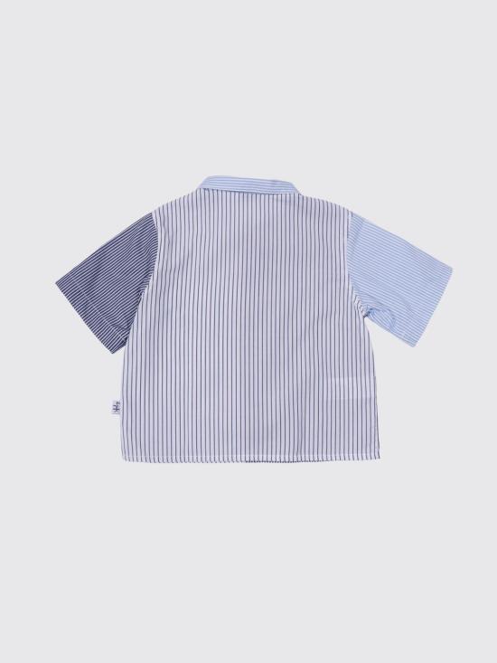 26SS [키즈] 일 구포 셔츠 P26GCC0009C1069 482 Blue - IL GUFO