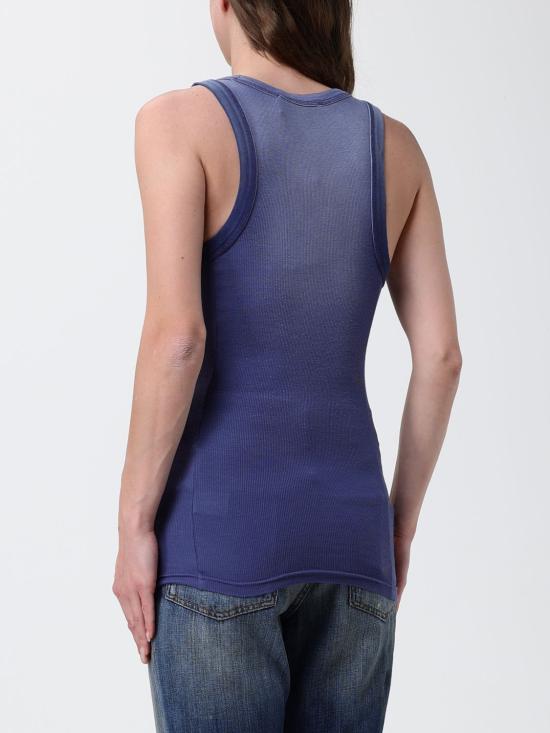 26SS 아크네 스튜디오 스프레이드 로고 탱크탑 CL0443 BG3 Blue - ACNE STUDIOS