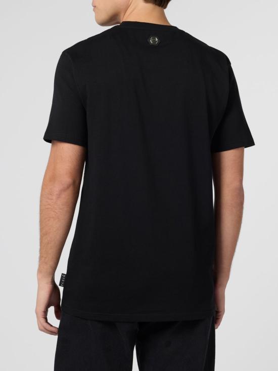 26SS 필립 플레인 반팔 티셔츠 SAFCMTK8866PJY002N 02 Black - PHILIPP PLEIN