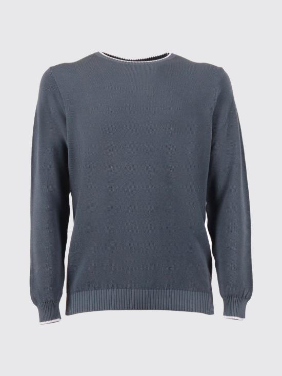 26SS 페델리 스웨터 MU0D5906B 65 Blue - FEDELI