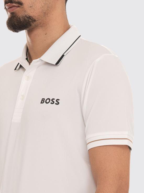 26SS 보스 폴로 티셔츠 50506203 104 White - BOSS