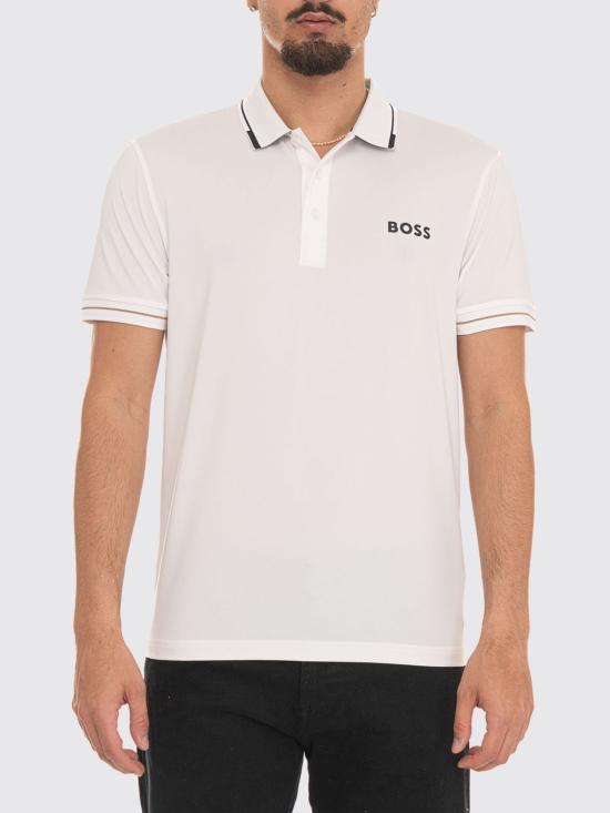 26SS 보스 폴로 티셔츠 50506203 104 White