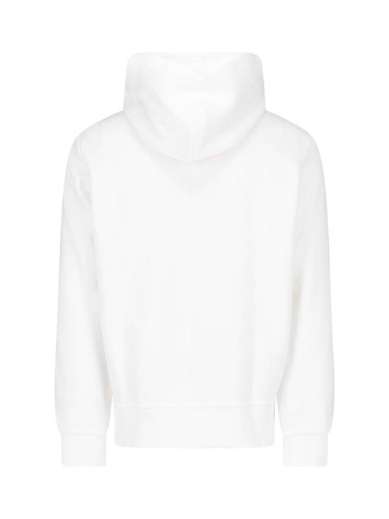 26FW 폴로 랄프로렌 더블 니트 후드 집업 710 881517 083 White - POLO RALPH LAUREN