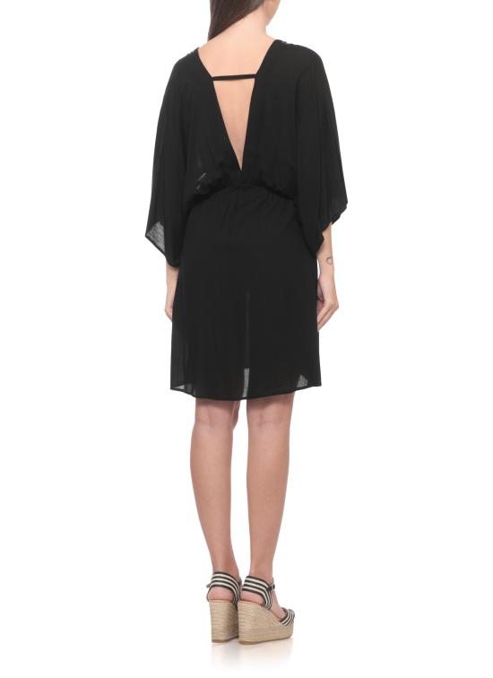 26SS 미스비키니 숏 원피스 V6062D CREPONNE UNITONERO Black - MISSBIKINI