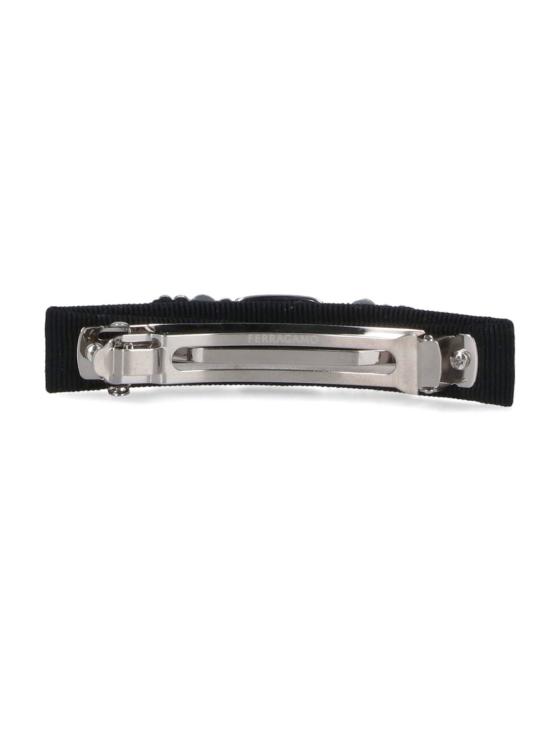 26FW 살바토레 페라가모 헤어 액세서리 713035 001 Black - SALVATORE FERRAGAMO