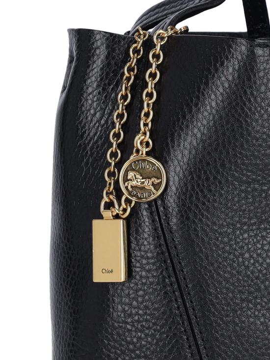 26FW 끌로에 토트백 25SS812N84 001 Black - CHLOE