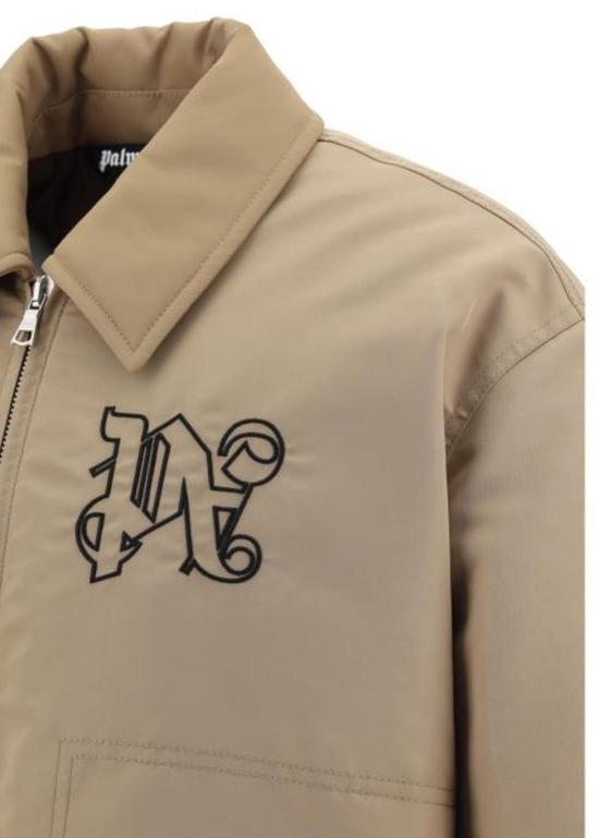  팜앤젤스 봄버 자켓 55862982410580 BEIGE - PALM ANGELS