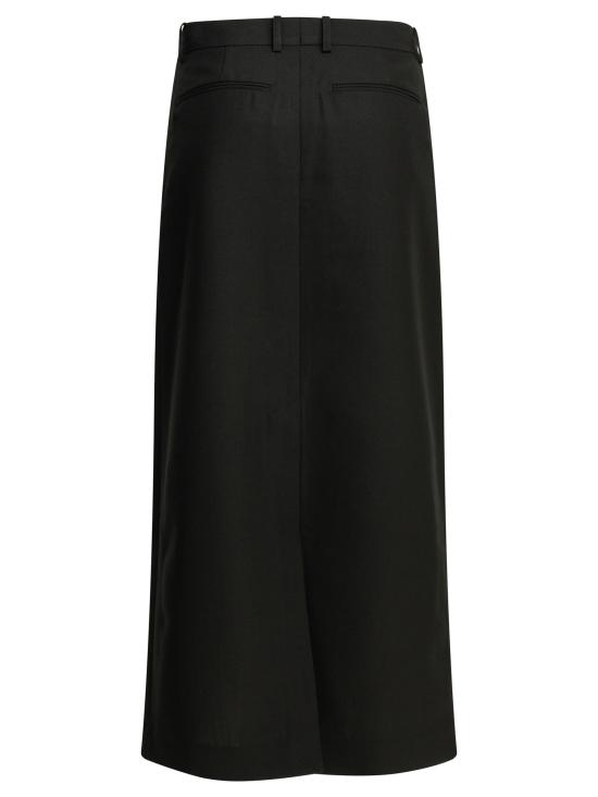 26FW 토템 롱 스커트 251 WRB4288 FB0026 001BLACK Black - TOTEME