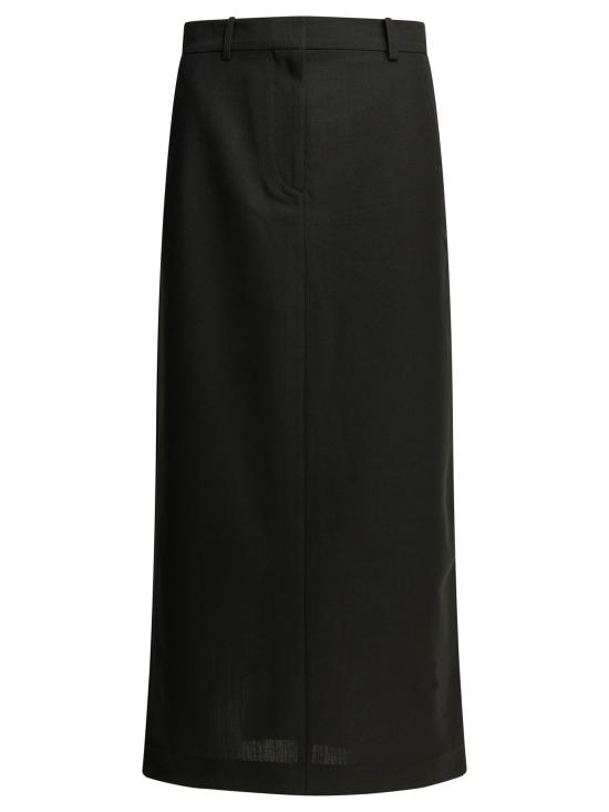 26FW 토템 롱 스커트 251 WRB4288 FB0026 001BLACK Black