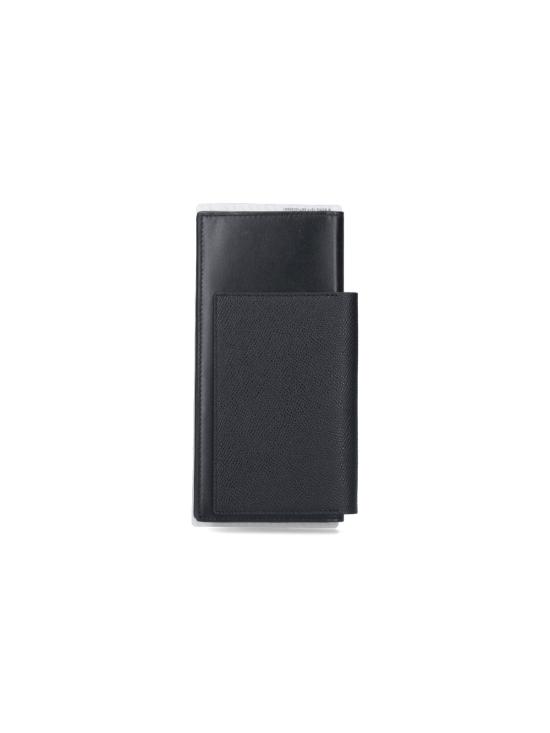 26FW 발렌시아가 패스포트 2 티켓 장지갑 787774 2AA3R 1000 Black - BALENCIAGA