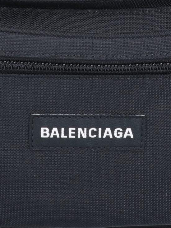 26FW 발렌시아가 익스플로러 벨트백 482389 2JMF7 1000 Black - BALENCIAGA