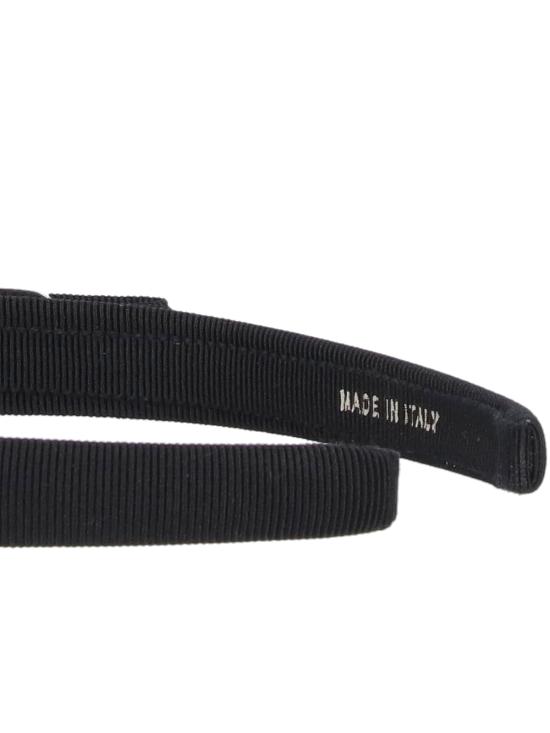 26FW 살바토레 페라가모 헤어 액세서리 713034 001 Black - SALVATORE FERRAGAMO