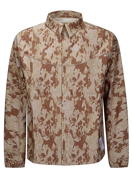 26SS 새티스파이 긴팔 셔츠 1114359G02 Camo