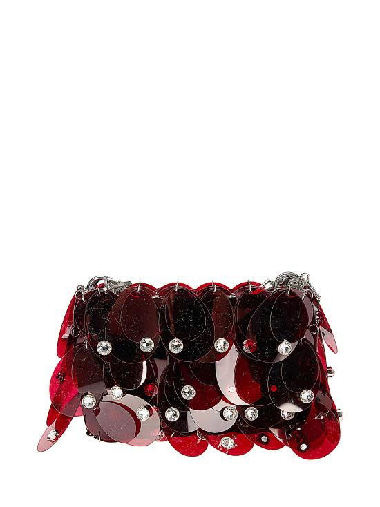 26SS 파코라반 숄더백 26PSS0137PLX175 M994 SILVER BURGUNDY