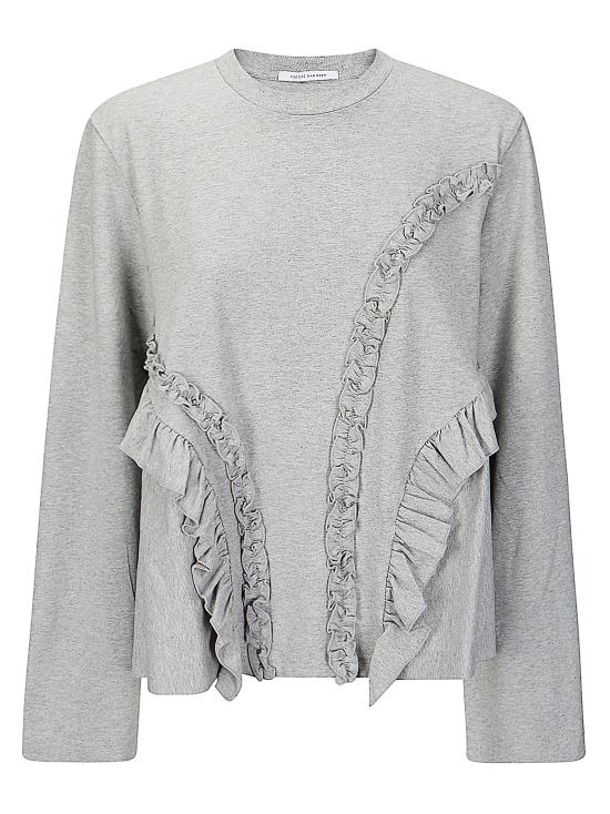 26SS 세실리아 반센 긴팔 티셔츠 425RTW19006 GREYMELANGE GREY MELANGE