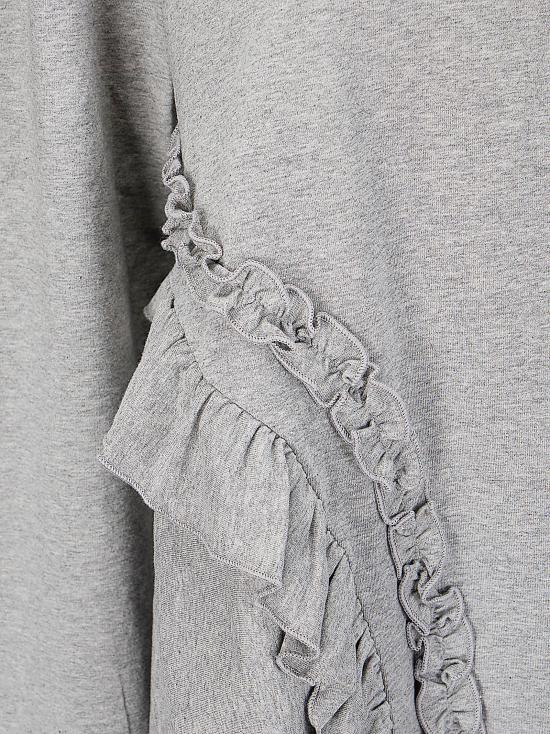 26SS 세실리아 반센 긴팔 티셔츠 425RTW19006 GREYMELANGE GREY MELANGE - CECILIE BAHNSEN